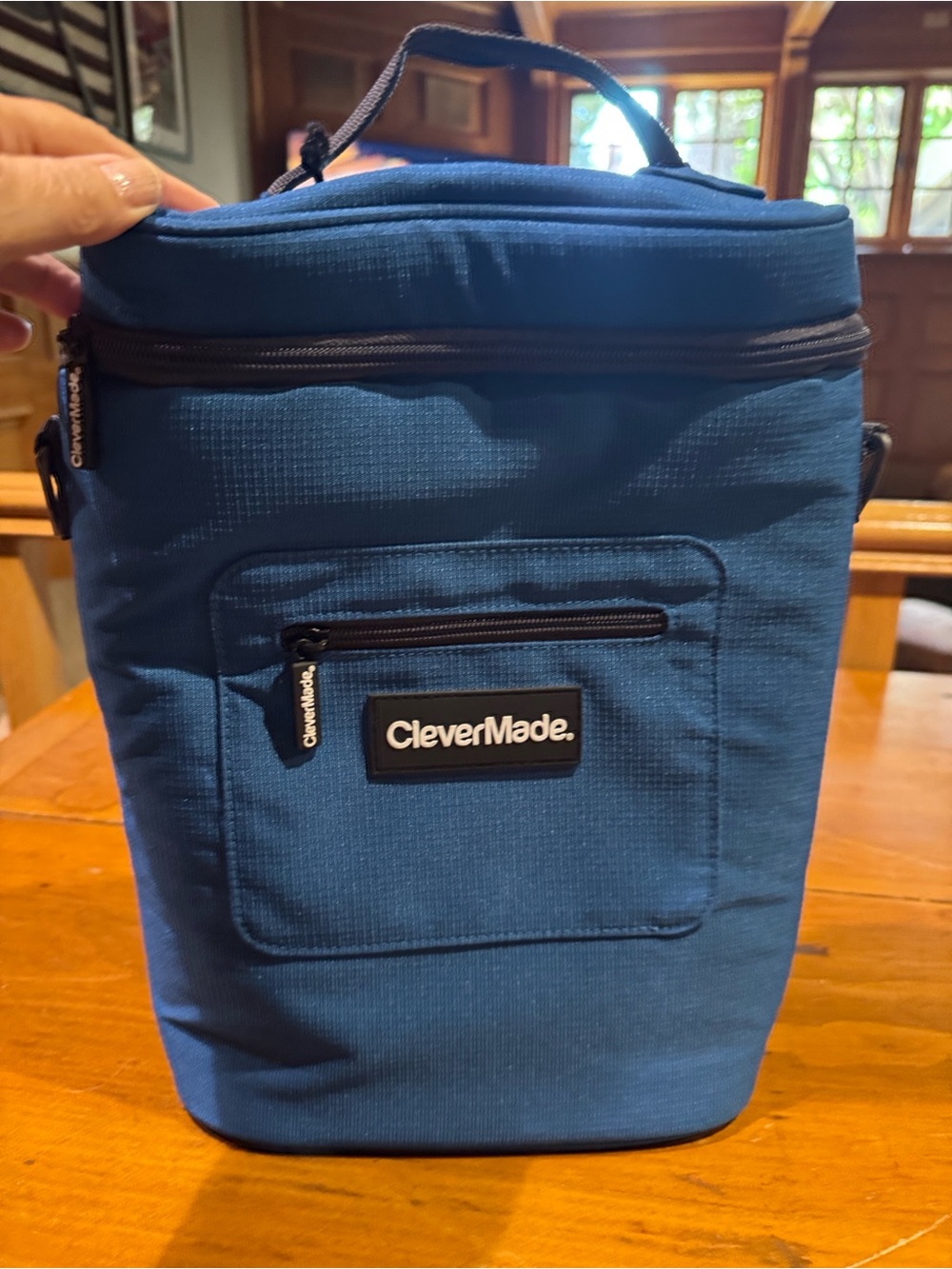 CLEVER MADE Wine Cooler Tote - carries 3 bottles!
